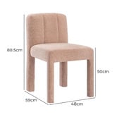 Temple &amp; Webster Arlene Upholstered Dining Chairs