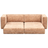 Temple &amp; Webster Porto 4 Seater Queen Sofa Bed