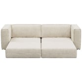 Temple &amp; Webster Porto 4 Seater Queen Sofa Bed