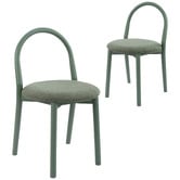 Temple &amp; Webster Lottie Beech Wood Dining Chairs