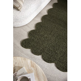 Temple &amp; Webster Rowe Boucle Wool-Blend Scalloped Rug