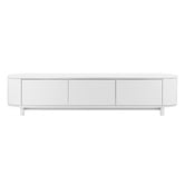 Temple &amp; Webster Cannes Curved Entertainment TV Unit