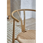 Temple &amp; Webster Elysia Wishbone Replica Metal Dining Chairs