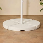 Temple &amp; Webster White Cantilever Umbrella Base