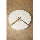 Temple &amp; Webster White Cantilever Umbrella Base