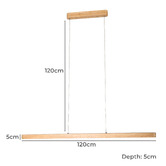 Temple &amp; Webster Jude 120cm LED Pendant Light