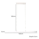 Temple &amp; Webster Jude 120cm LED Pendant Light