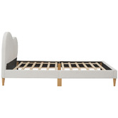 Temple &amp; Webster Cloud Boucle Bed Frame