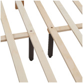 Temple &amp; Webster Cloud Boucle Bed Frame