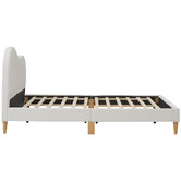 Temple &amp; Webster Cloud Boucle Bed Frame