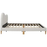 Temple &amp; Webster Cloud Boucle Bed Frame
