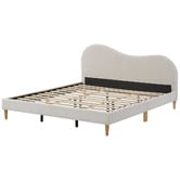 Temple &amp; Webster Cloud Boucle Bed Frame