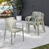 Temple &amp; Webster Airlie Outdoor Dining Chairs