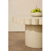 Temple &amp; Webster Clovelly Travertine-look Outdoor Coffee Table