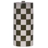 Temple &amp; Webster Emelia Check Ceramic Table Lamp