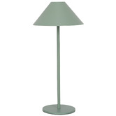 Temple &amp; Webster Evie Steel LED Cordless Touch Lamp
