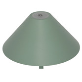 Temple &amp; Webster Evie Steel LED Cordless Touch Lamp