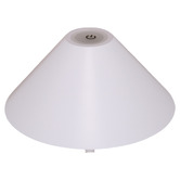Temple &amp; Webster Evie Steel LED Cordless Touch Lamp