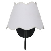 Temple &amp; Webster Remmy Scalloped Shade Wall Sconce