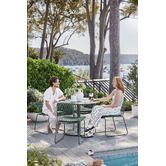 Temple &amp; Webster Nadi Aluminium Outdoor Dining Table