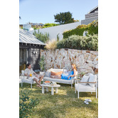 Temple &amp; Webster Byron Travertine-look Outdoor Coffee Table