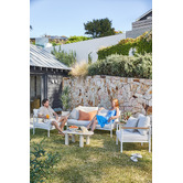 Temple &amp; Webster Byron Travertine-look Outdoor Coffee Table