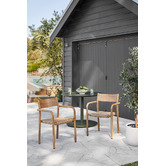 Temple &amp; Webster Nadi Aluminium Outdoor Dining Table