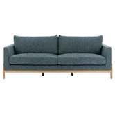 Temple &amp; Webster Kirra 3 Seater Upholstered Sofa