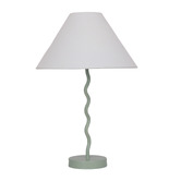 Temple &amp; Webster Lyon Metal Wave Table Lamp