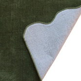 Temple &amp; Webster Sicily Scalloped Wool Rug