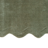 Temple &amp; Webster Sicily Scalloped Wool Rug