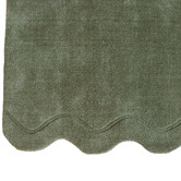 Temple &amp; Webster Sicily Scalloped Wool Rug