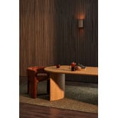 Temple &amp; Webster Marie Oval Dining Table