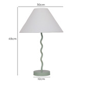 Temple &amp; Webster 49cm Lyon Table Lamp
