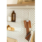Temple &amp; Webster Porter Work Desk with Pegboard