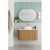 Temple &amp; Webster Sabina 355mm White Round Ceramic Above Counter Basin
