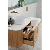 Temple &amp; Webster Sabina 355mm White Round Ceramic Above Counter Basin