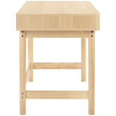 Temple &amp; Webster Rupert 2 Drawer Writing Desk &amp; Clark Office Chair Set