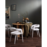 Temple &amp; Webster Clover Mango Wood Dining Table