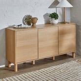 Temple &amp; Webster Rupert 3 Door Sideboard Buffet