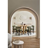 Temple &amp; Webster Roselin Boucle Dining Chairs