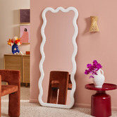 Temple &amp; Webster Milos Wavy Full Length Mirror