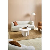 Temple &amp; Webster Mickie Round Sculptural Coffee Table