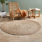 Temple &amp; Webster Alba Jute Round Rug