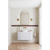 Temple &amp; Webster Clovelly Brushed Gold Robe Hook