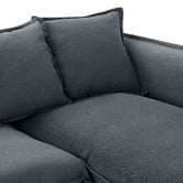 Temple &amp; Webster Montauk Slipcover Reversible Chaise Sofa &amp; Armchair Set