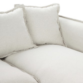 Temple &amp; Webster Montauk Slipcover Reversible Chaise Sofa &amp; Armchair Set