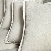 Temple &amp; Webster Montauk Slipcover Reversible Chaise Sofa &amp; Armchair Set
