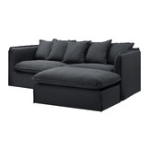 Temple &amp; Webster Montauk 3 Seater Slipcover Sofa &amp; Ottoman Set