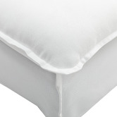 Temple &amp; Webster Montauk 3 Seater Slipcover Sofa &amp; Ottoman Set
